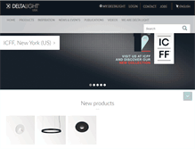 Tablet Screenshot of deltalight.us