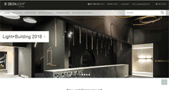 Desktop Screenshot of deltalight.ch
