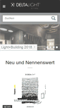Mobile Screenshot of deltalight.ch