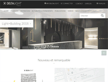 Tablet Screenshot of deltalight.fr