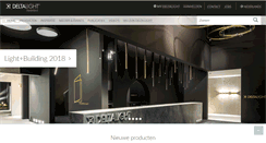 Desktop Screenshot of deltalight.nl